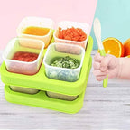 Matyz 8-Pack Plastic Food Storage Containers - Image 2
