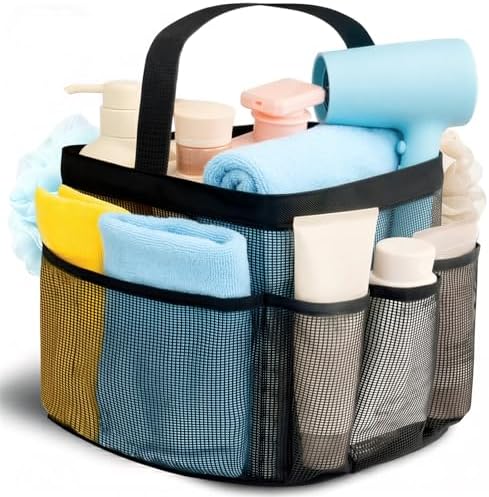 Mesh Shower Caddy Portable for College Dorm Room Essentials for Girls by Unknown