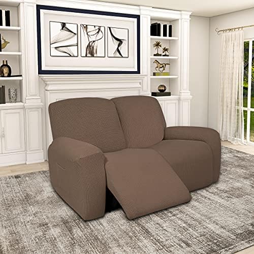 Easy-Going 100% Dual Waterproof Recliner Loveseat Cover, 6-Pieces Stretch - Image 2