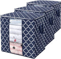 Storage Bags 3 Pack 100L Clothes Organization and Storage Containers by WiseLife