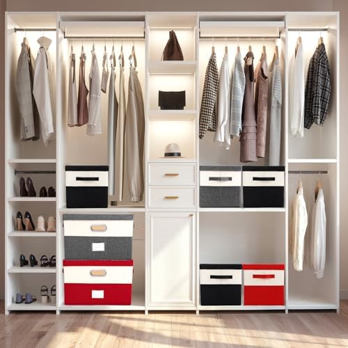 Large Linen Fabric Foldable Storage Bins - Image 4