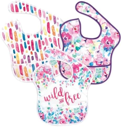 Bumkins Bibs for Girl or Boy, SuperBib Baby and Toddler for 6-24 Months by Bumkins