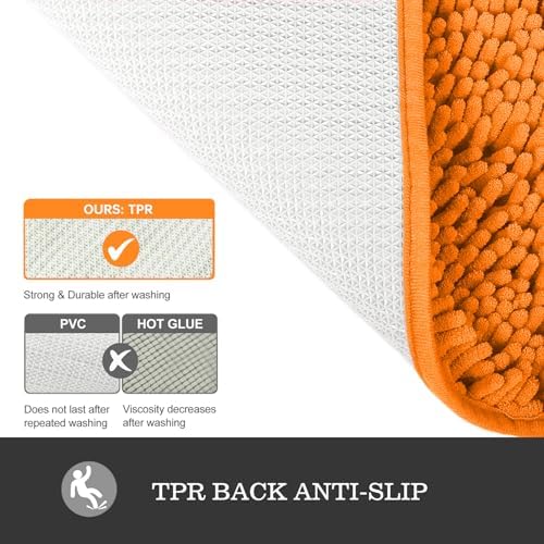 Yeaban Toilet Rugs U-Shape 20"x24" - Image 4
