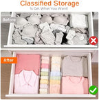 4 Pack 4" High Drawer Dividers for Clothes, 10.2"-16.5" Expandable - Image 3