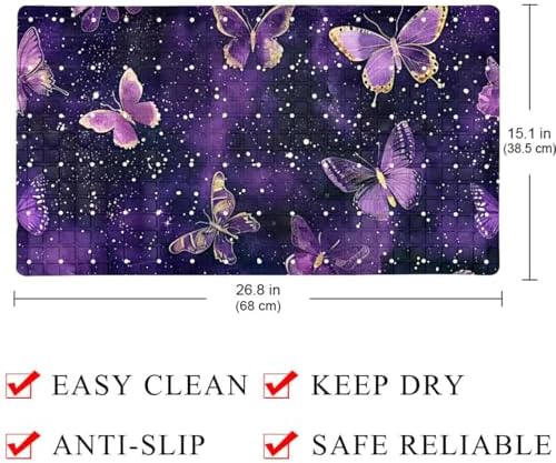 Shower Mat Non Slip 26.8 x 15.1 Inches, Non Slip Bath Mat - Image 4