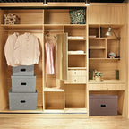 Large Linen Fabric Foldable Storage Bins - Image 6