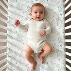 Muslin Pack N Play Sheets Fitted 2 Pack, Mini Crib Mattress Sheets Stretchy - Image 2