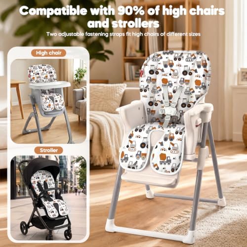 Mamatepe Baby High Chair Cover Replacement - Image 4