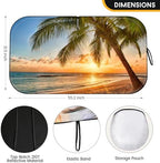 Car Windshield Sun Shade Foldable Reflector Sunshade - Image 3