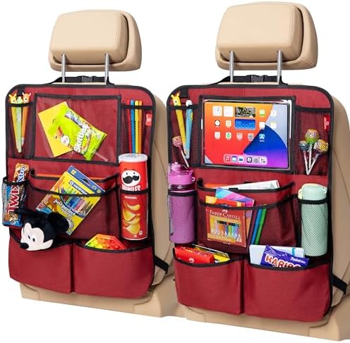 Helteko Backseat Car Organizer, Kick Mats Back Seat Protector by Helteko