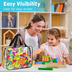 4 Pack Toy Storage Organizer Bags - Image 4