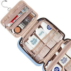 NISHEL Travel Toiletry Bag for women, Portable Hanging makeup Organizer - Image 4