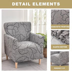 Stretch Chair Covers Armchair Slipcovers - Image 4