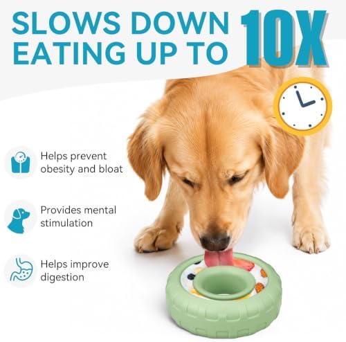 Dog Enrichment Lick Bowl, Bestalk Slow Feeder Lick Mat - Image 2