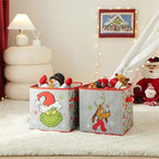 Idea Nuova Storage Cubes for Kids, 2 Pack Collapsible Fabric Bins - Image 6