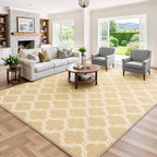 Keeko 6x9 Area Rugs for Living Room, Soft Washable Memory Foam Bedroom Rug by Keeko