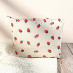 SOIDRAM 2 Pcs Cute Makeup Bag Large Cosmetic Bag Toiletry Bag Makeup Pouch - Image 5