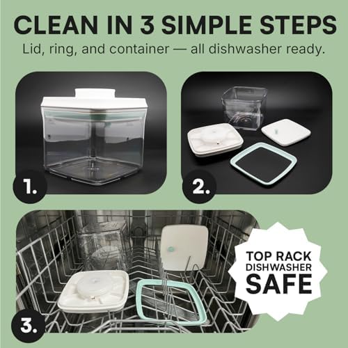 Bop Top Airtight Food Storage Containers | Pop-Top Lid | Multi-Pack - Image 3
