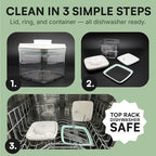 Bop Top Airtight Food Storage Containers | Pop-Top Lid | Multi-Pack - Image 3