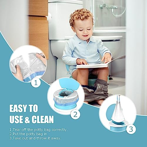 Portable Travel Potty Chair Liners Bags - Image 6