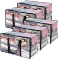 Vieshful 5 Pack Clear Clothes Storage Bags by Vieshful