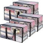 Vieshful 5 Pack Clear Clothes Storage Bags by Vieshful