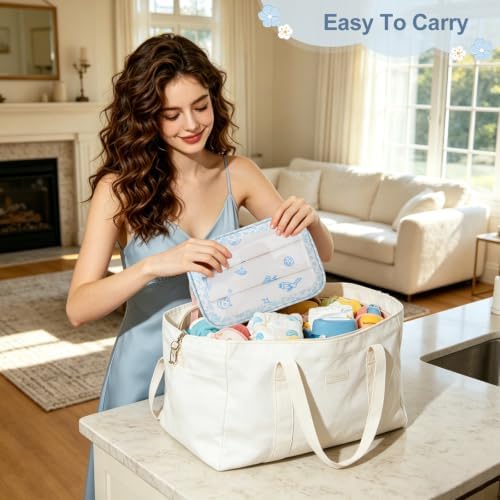 YOPCDJ 5PCS Diaper Bag Organizer Pouch Set, TSA Approved Toiletry Bag, Purse - Image 2