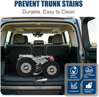 SANDIAN, Golf Hand Push Pull Cart Wheel Covers, Durable Waterproof Elastic Slip - Image 3