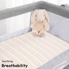 Yoofoss 3-Pack Bassinet Sheets for Boys Girls Universal Fit - Image 6