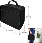 Large Pill Bottle Organizer & Travel Medicine Bag, Elastic Bands - Image 3