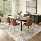 Nakagishi 10X14 Area Rugs for Living Room: Washable Modern Abstract Rug - Image 5