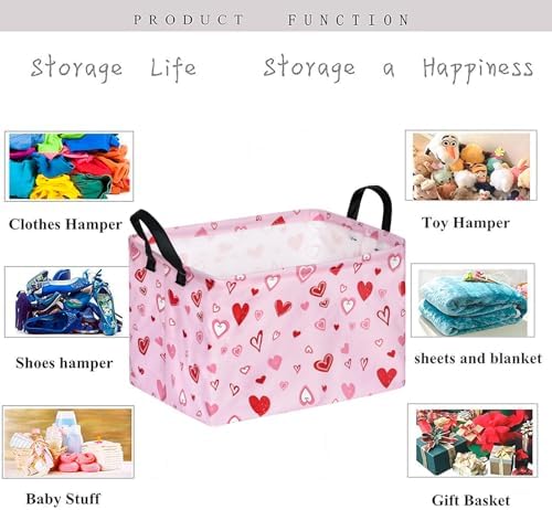 Kid Storage Basket Gift Shelf Basket Toy Storage Bin, Nursery Basket Organizer - Image 5