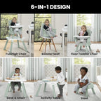 Jeep Milestone 6-in-1 High Chair by Delta Children - Image 2