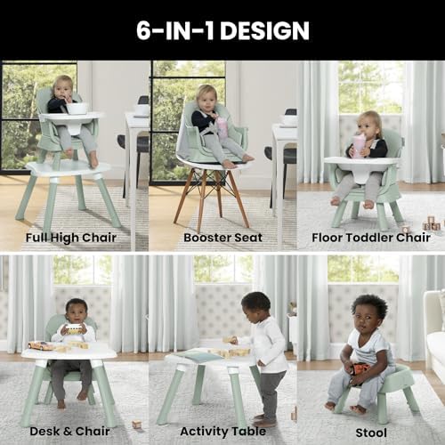 Jeep Milestone 6-in-1 High Chair by Delta Children - Image 2