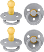 BIBS Colour Pacifier, 6-18 Months, Round Nipple by BIBS