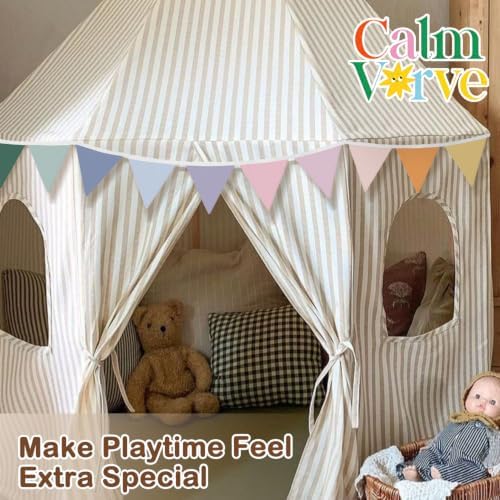 Playroom Wall Decor Pennant Banner Flags 5.5Ft Bunting - Image 7