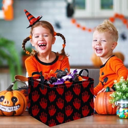Halloween Ghost thriller basket, Empty Halloween basket, Horror and thriller - Image 2