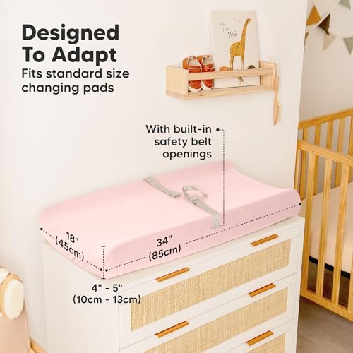 2-Pack Organic Changing Pad Covers - Image 4