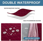 Genina Waterproof Dining Chair Covers Set of 4 Parsons Chair Slipcovers - Image 2