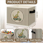 Dinosaur Truck Boy Nursery Foldable Storage Bins Box - Image 6