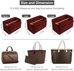OMYSTYLE Purse Organizer Insert, Felt Tote Bag Organizer Insert - Image 2