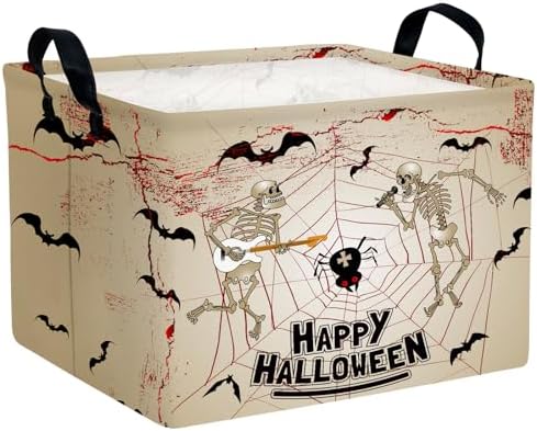 Halloween Basket Gift Terror Ghost Parties Decor Kid Trick or Treat Basket by ASKETAM