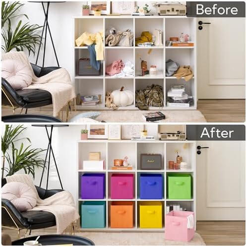 GRANNY SAYS 11 Inch Cube Storage Bins, Cube Organizers - Image 7