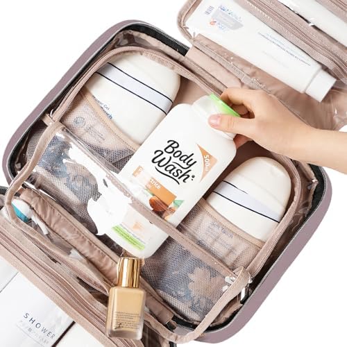 NISHEL Travel Toiletry Bag for women, Portable Hanging Organizer for - Image 6