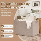 Goodpick 105L Extra Large Woven Rope Blanket Basket - Image 5
