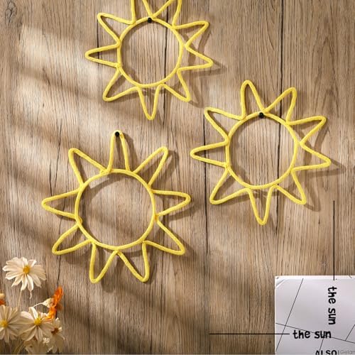 Wesiti 3 Pcs You Are My Sunshine Wall Decor Sunshine Nursery Decor 7.87-9.84 - Image 3