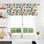Dinosaur Cartoon Animal Room Window Valance 54x18 Inch - Image 6