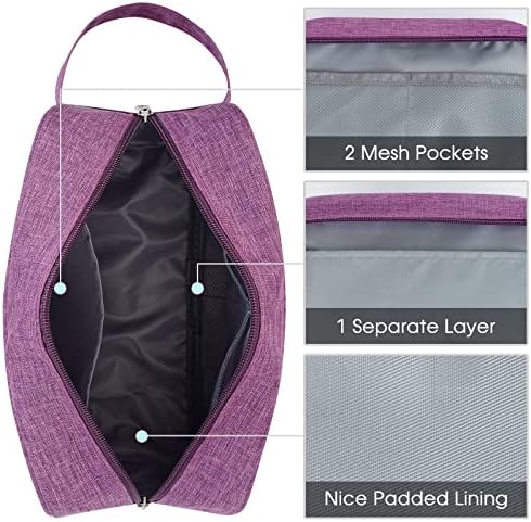 Narwey Travel Toiletry Bag for Women, Dopp Kit Men, Medicine Bag - Image 5