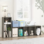 Furinno LUDER Book Shelf, 3-Cube Bookshelf, Bookcase - Image 2