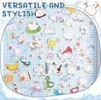 Fullhawl 30 Pcs Goose Non Slip Shower Stickers, Cute Bathtub Safety - Image 4